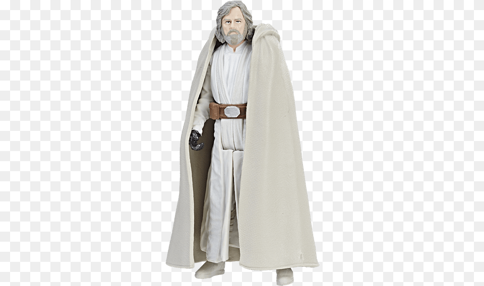Luke Skywalker Force Link Figure Star Wars The Last Jedi Luke 12 Inch Figure, Fashion, Cloak, Clothing, Cape Png