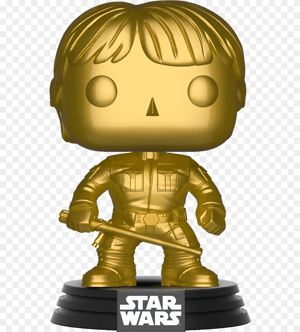 Luke Skywalker Funko Pop, Toy, Baby, Person, Trophy Free Png