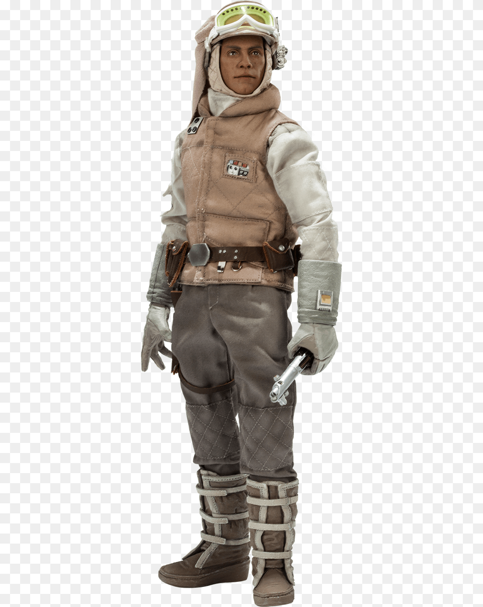 Luke Skywalker Hoth Costume, Person, Clothing, Footwear, Glove Free Transparent Png