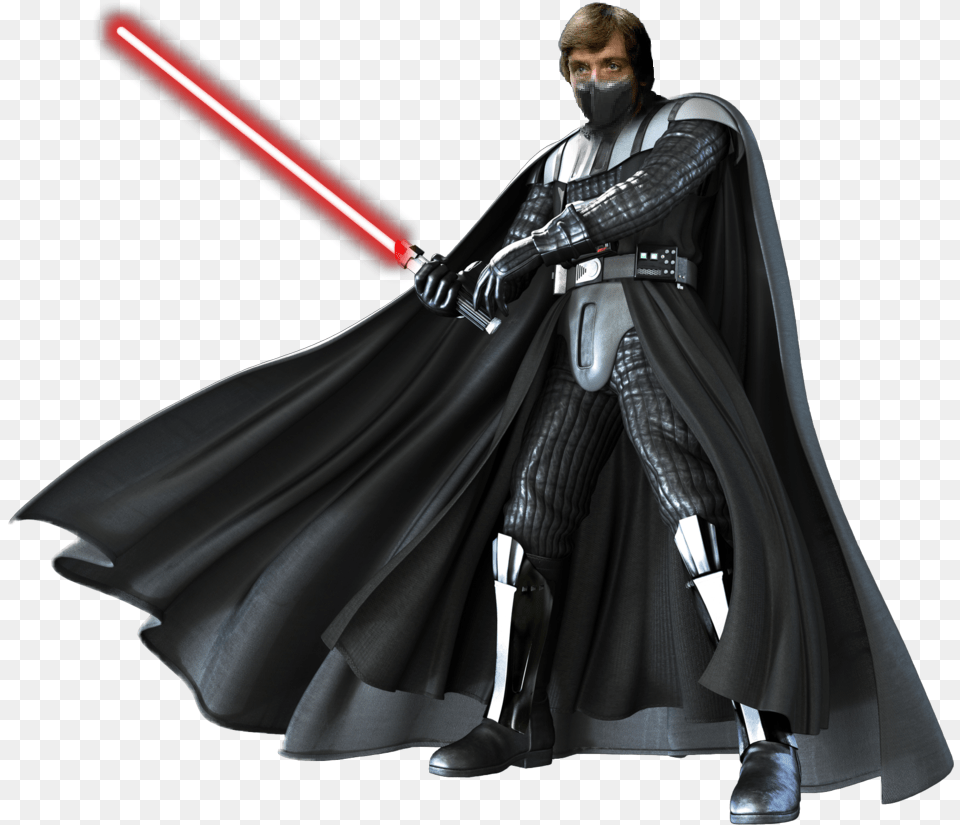Luke Skywalker Lord Concept Darth Vader, Fashion, Cape, Clothing, Adult Png