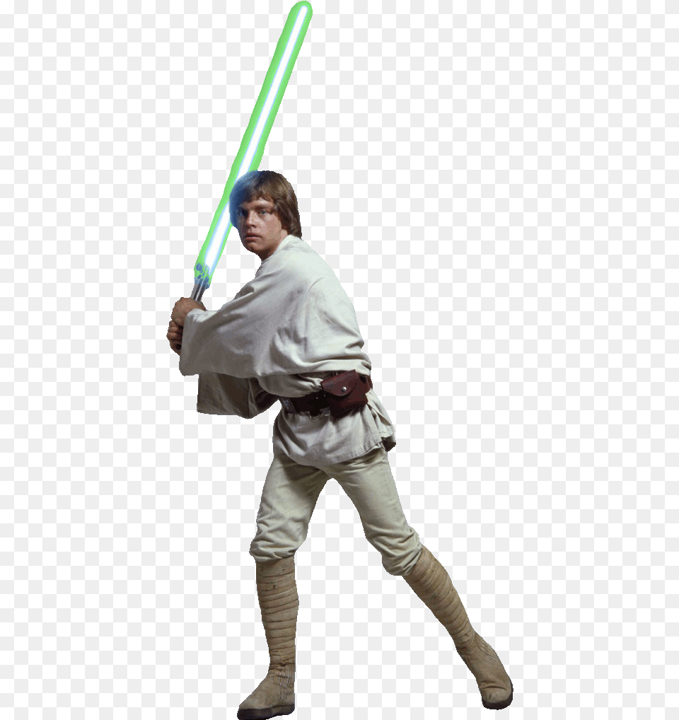 Luke Skywalker Star Wars Leia Organa Anakin Skywalker Star Wars Luke Skywalker, People, Person, Sword, Weapon Free Transparent Png