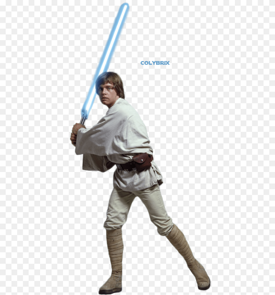 Luke Skywalker Star Wars Luke Skywalker Vector, Weapon, Sword, Person, Adult Free Transparent Png