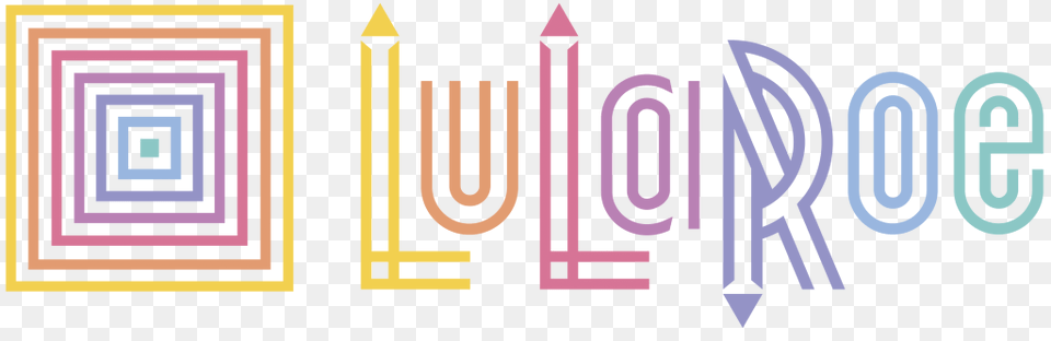 Lularoe Logo Horizontal Full Color, Light Png