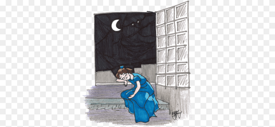 Lullaby Illustration, Art, Painting, Clothing, Dress Png Image