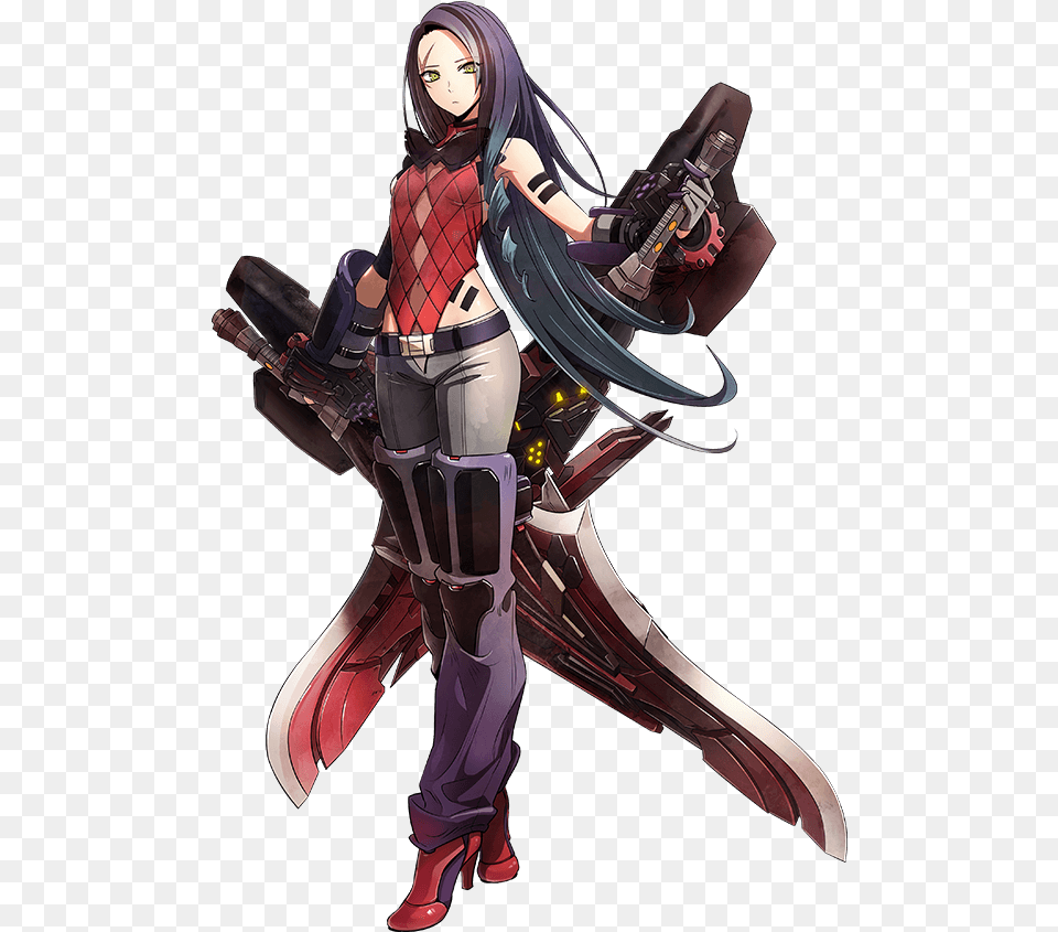 Lulu Baran God Eater 3 Characters, Book, Comics, Publication, Adult Png Image