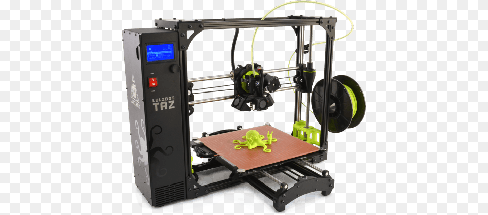 Lulzbot Taz6 3d Printer, Computer Hardware, Electronics, Machine, Hardware Png Image