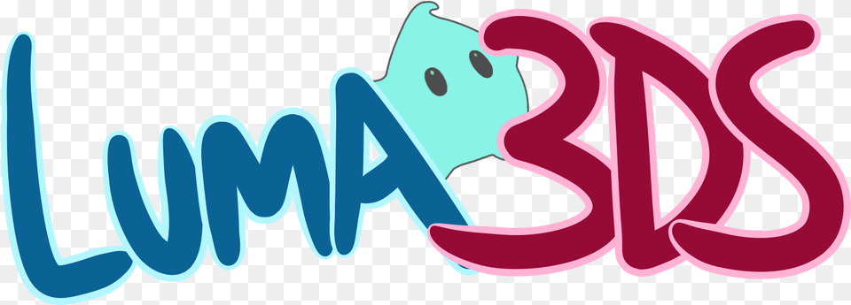 Luma 3ds Logo, Text Png Image