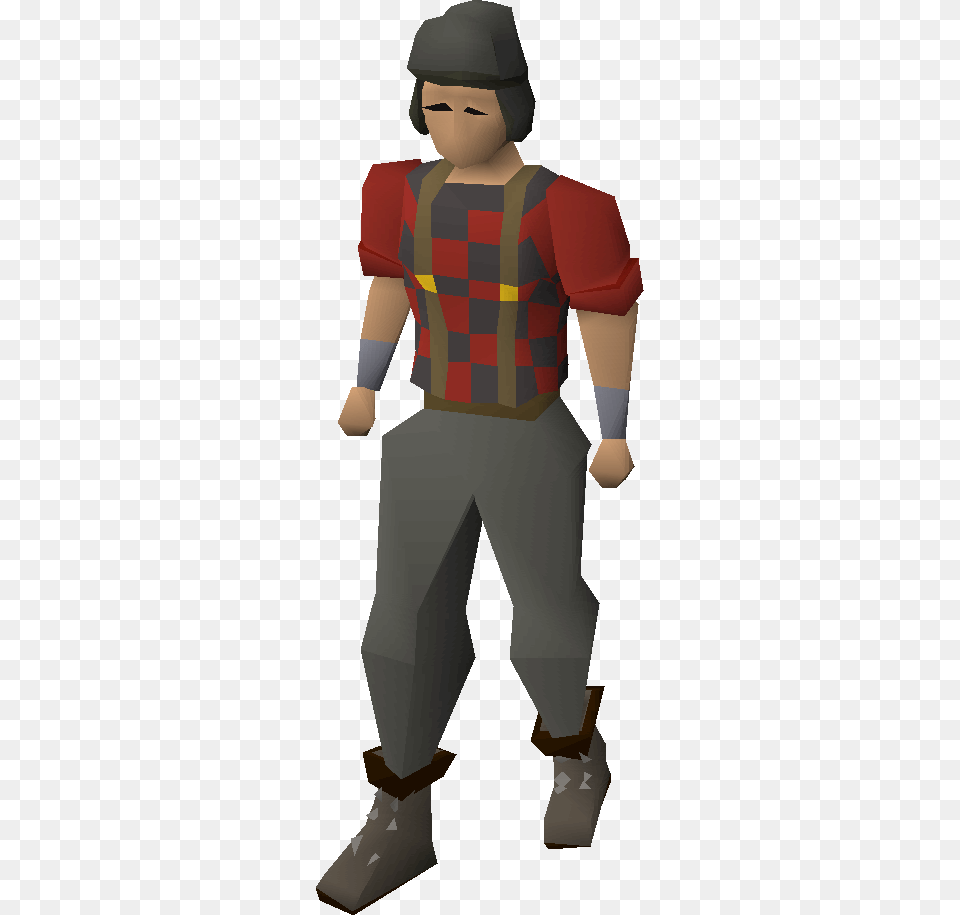 Lumberjack Clothing Equipped Osrs Wc Outfit, Vest, People, Person, Lifejacket Png Image