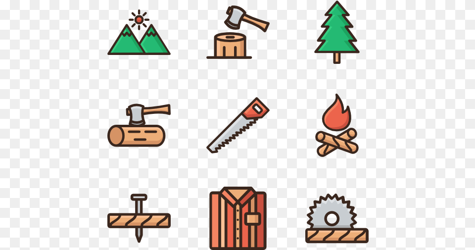 Lumberjack Icon, Cross, Device, Symbol Free Png