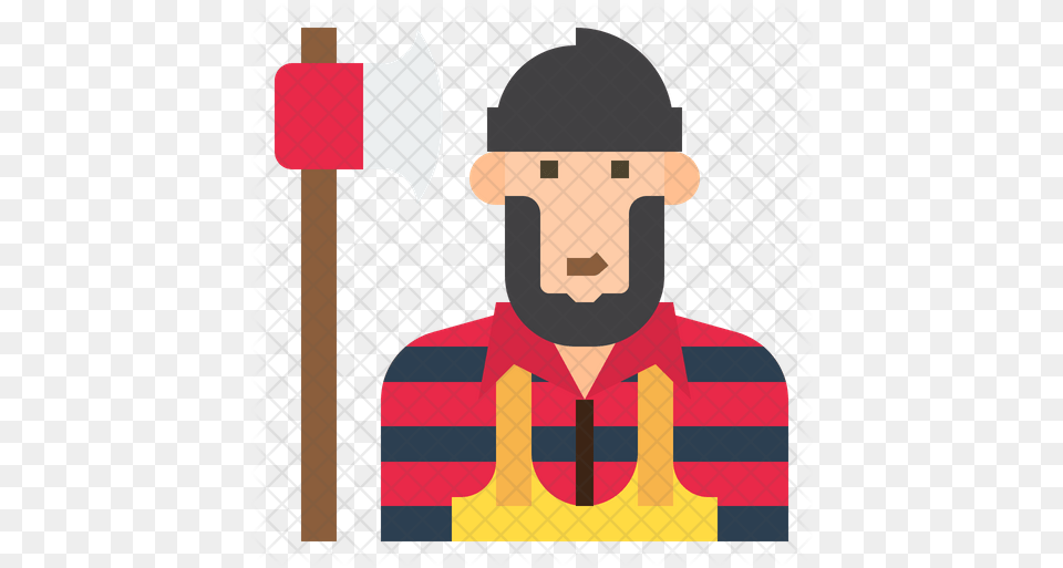 Lumberjack Icon Illustration, Weapon, Device Free Png Download