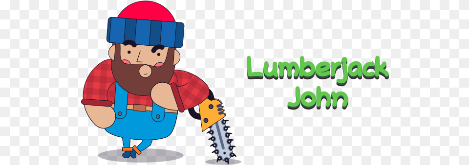 Lumberjack John By 44pes Fictional Character, Baby, Person, Cleaning Free Transparent Png
