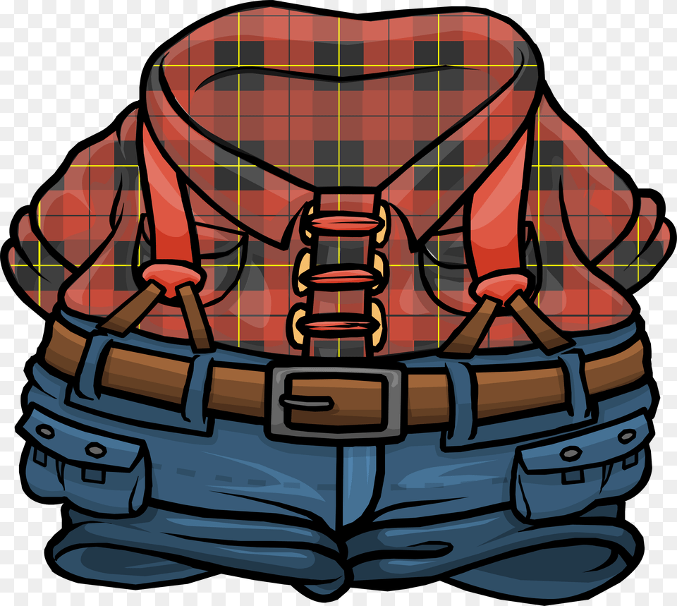 Lumberjack Look Clothing Icon Id 4294 Clipart, Accessories, Shirt, Dynamite, Weapon Free Png