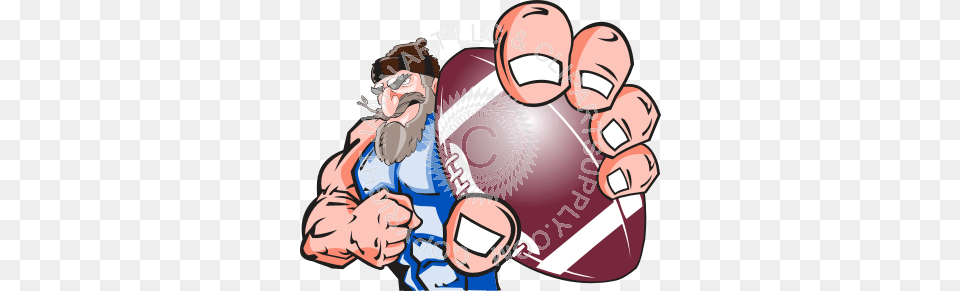 Lumberjack With Football, Publication, Book, Comics, Person Png