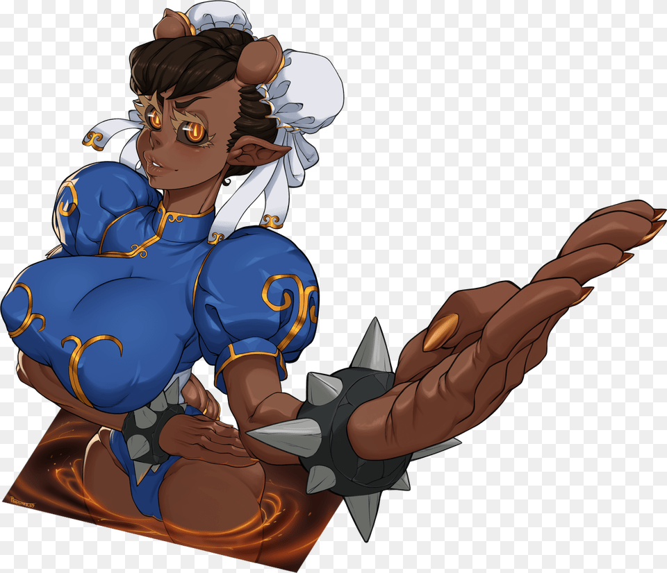 Lumi Cosplaying As Chun Li By R3dstar69 Cartoon, Book, Comics, Publication, Baby Png