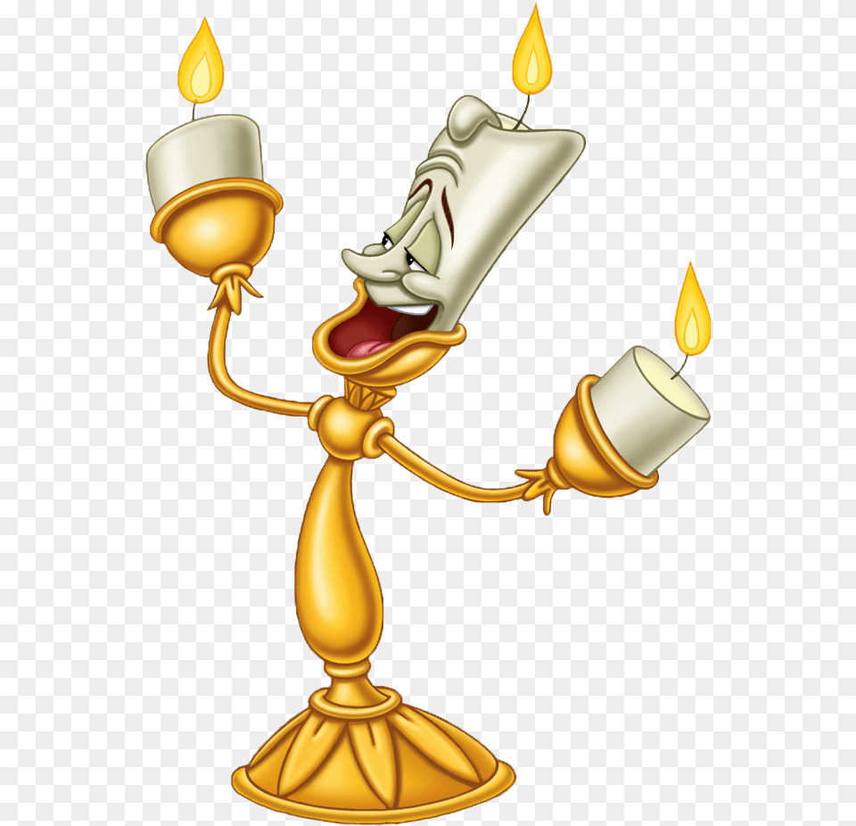 Lumiere Beauty And The Beast Beauty And The Beast Characters, Candle, Smoke Pipe Png Image
