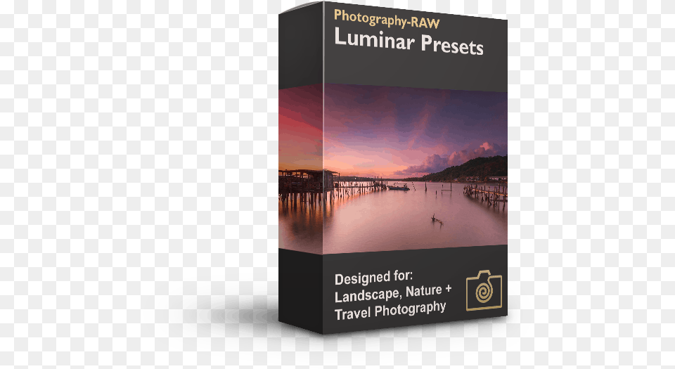 Luminar Preset Package Loch, Book, Pier, Publication, Water Free Png