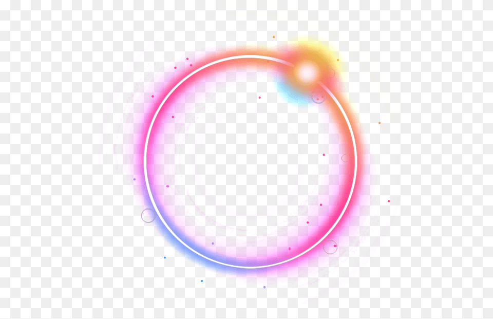 Luminescent Circle Element Material Instagram, Food, Sweets, Disk, Donut Free Transparent Png