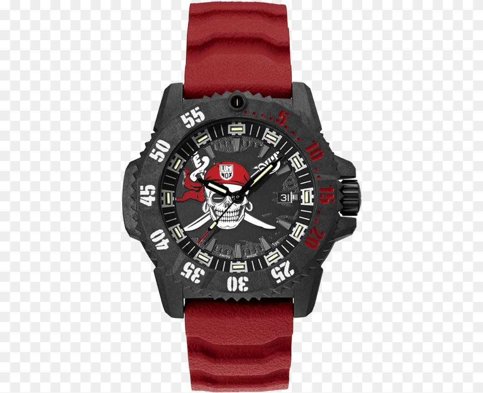 Luminox Jolly Roger, Arm, Body Part, Person, Wristwatch Free Png Download
