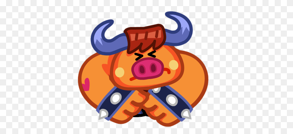 Lummox The Humongous Hogsnorter Fists Together, Dynamite, Weapon, Food, Sweets Png Image