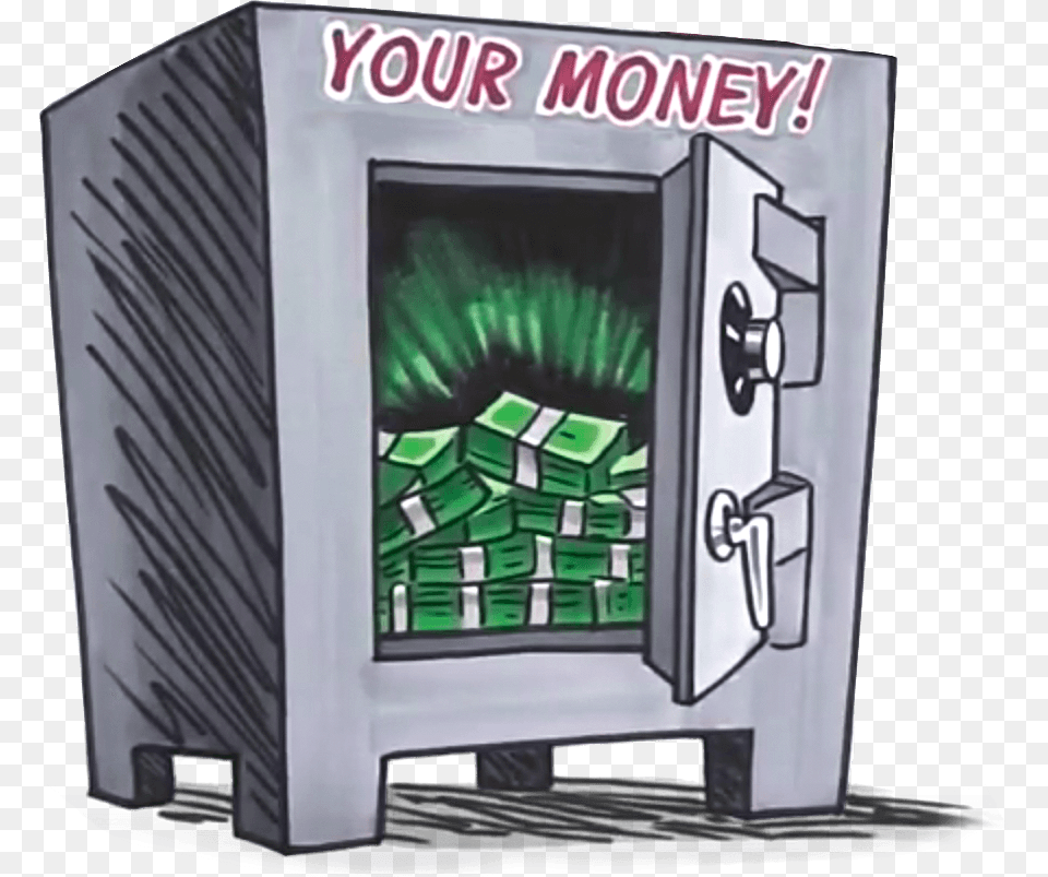 Lumpsum Money Chest Illustration, Machine, Mailbox Free Transparent Png