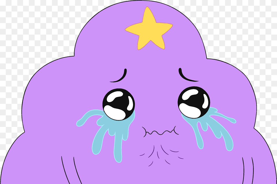 Lumpy Space Princess Crying, Purple, Symbol, Baby, Person Png Image