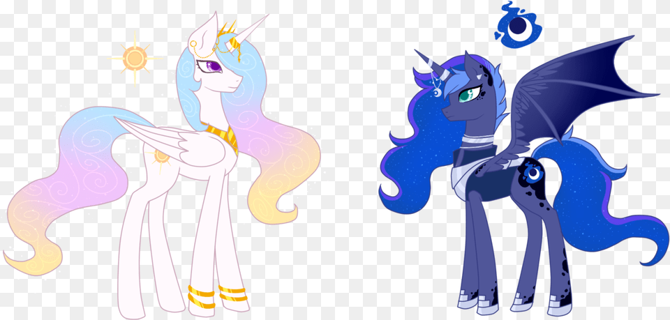 Luna And Celestia Base, Book, Comics, Publication, Person Free Transparent Png