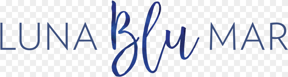 Luna Blu Mar Calligraphy, Text, Handwriting Free Transparent Png