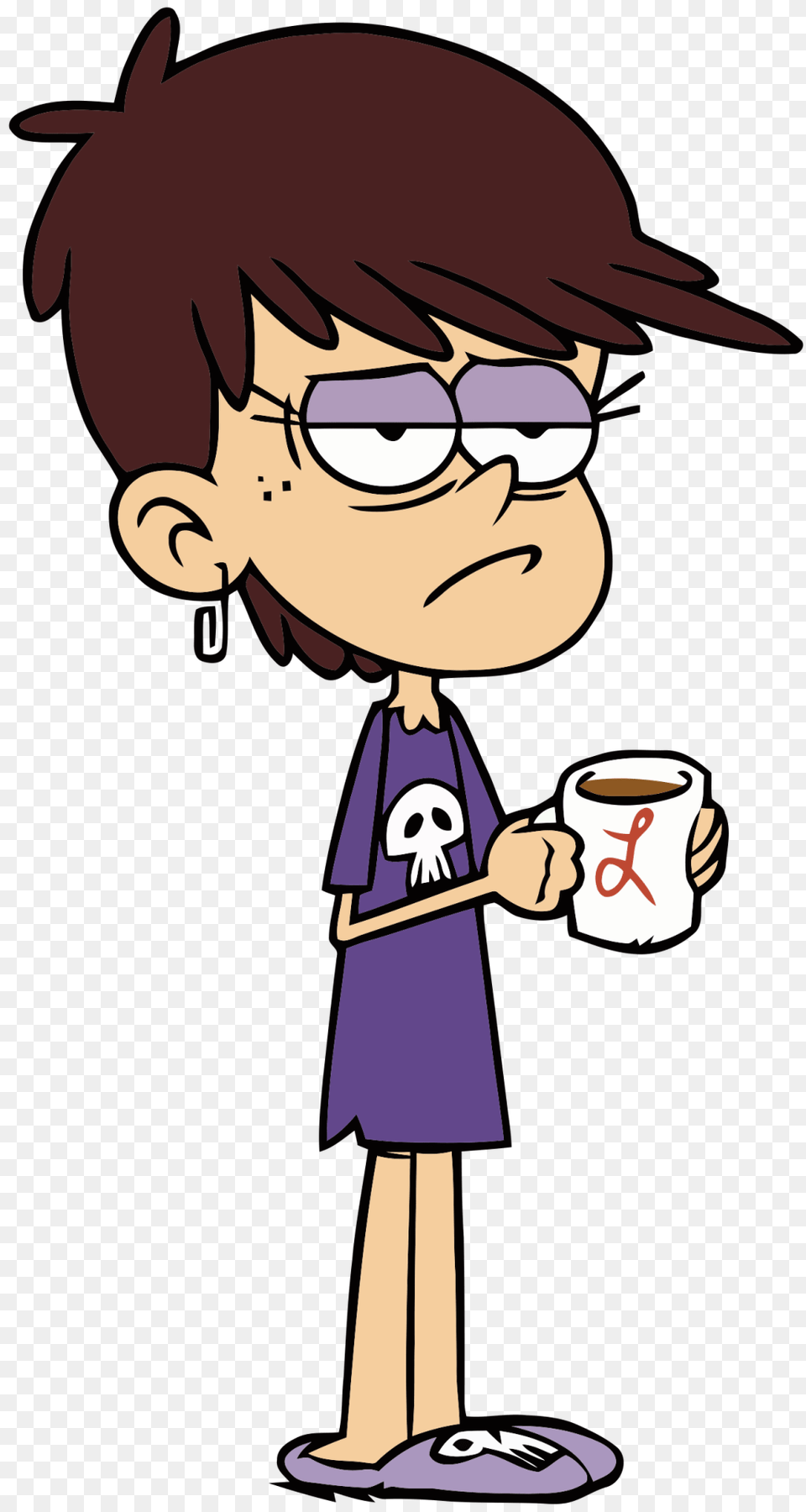 Luna Loud In The Morning, Baby, Person, Cartoon, Head Png Image