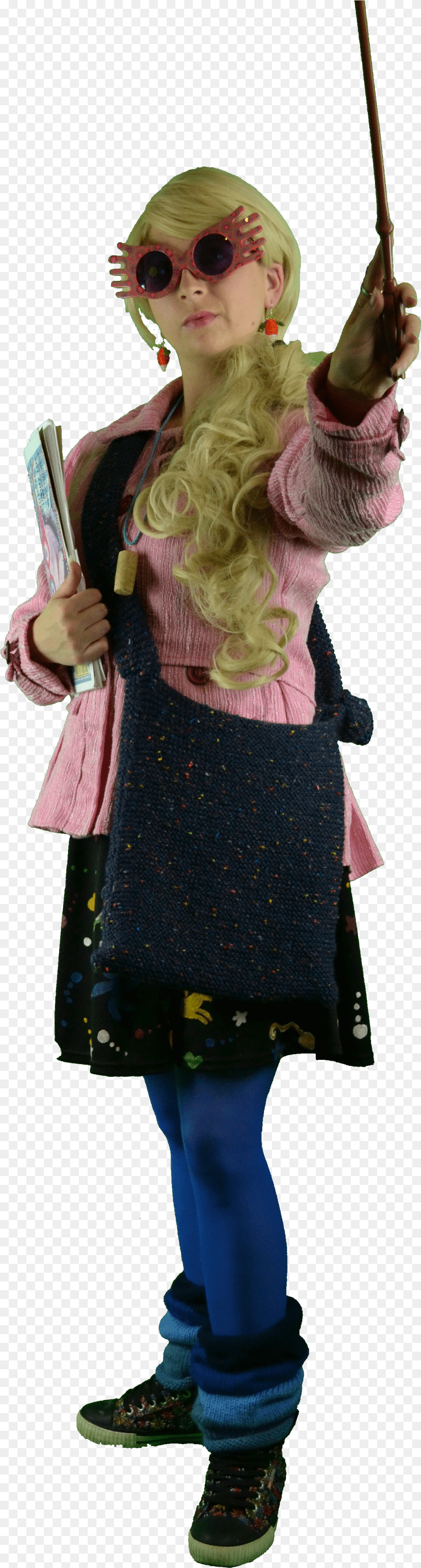 Luna Lovegood Lookalike Luna Harry Potter Free Transparent Png