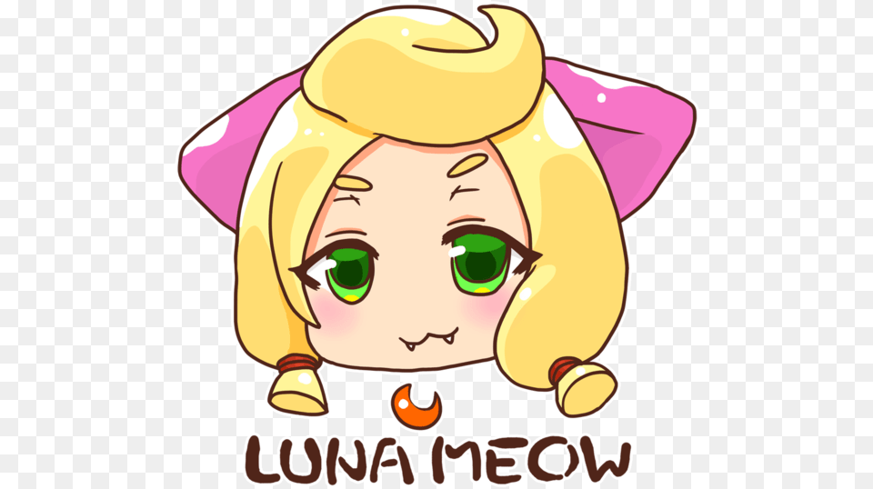 Luna Meow, Face, Head, Person, Baby Free Png Download
