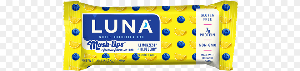 Luna Someday Is Now Equality Canu0027t Wait For Luna Bar Lemon Blueberry, Food, Sweets Png
