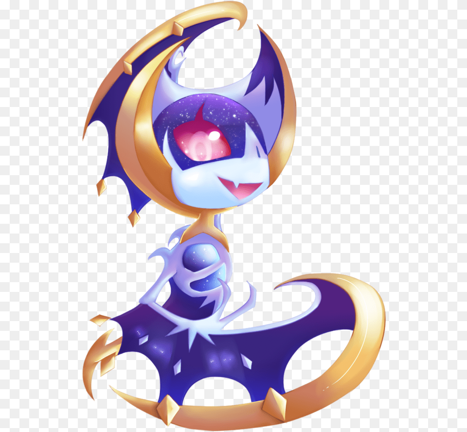 Lunala Cute Lunala Pokemon, Purple, Baby, Person Free Png