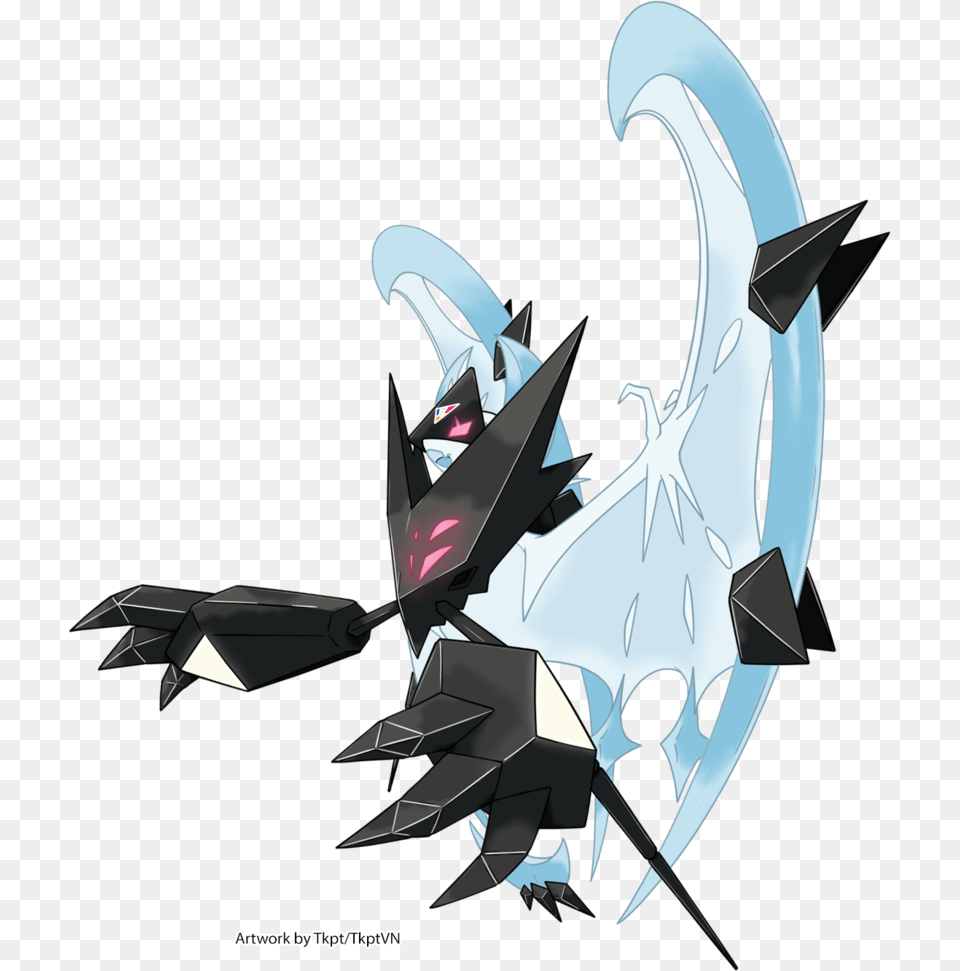 Lunala Dawn Wings Necrozma Free Transparent Png