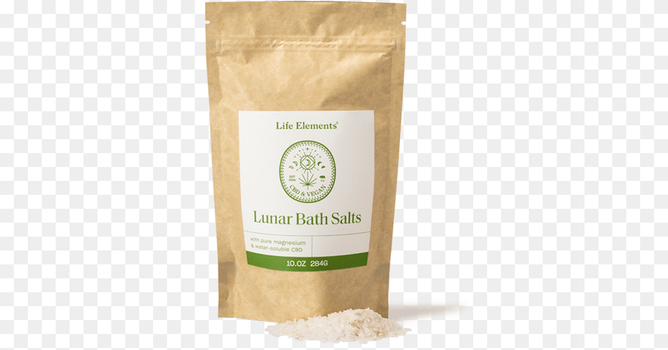 Lunar Cbd Bath Salts Flour, Powder, Food Free Png Download