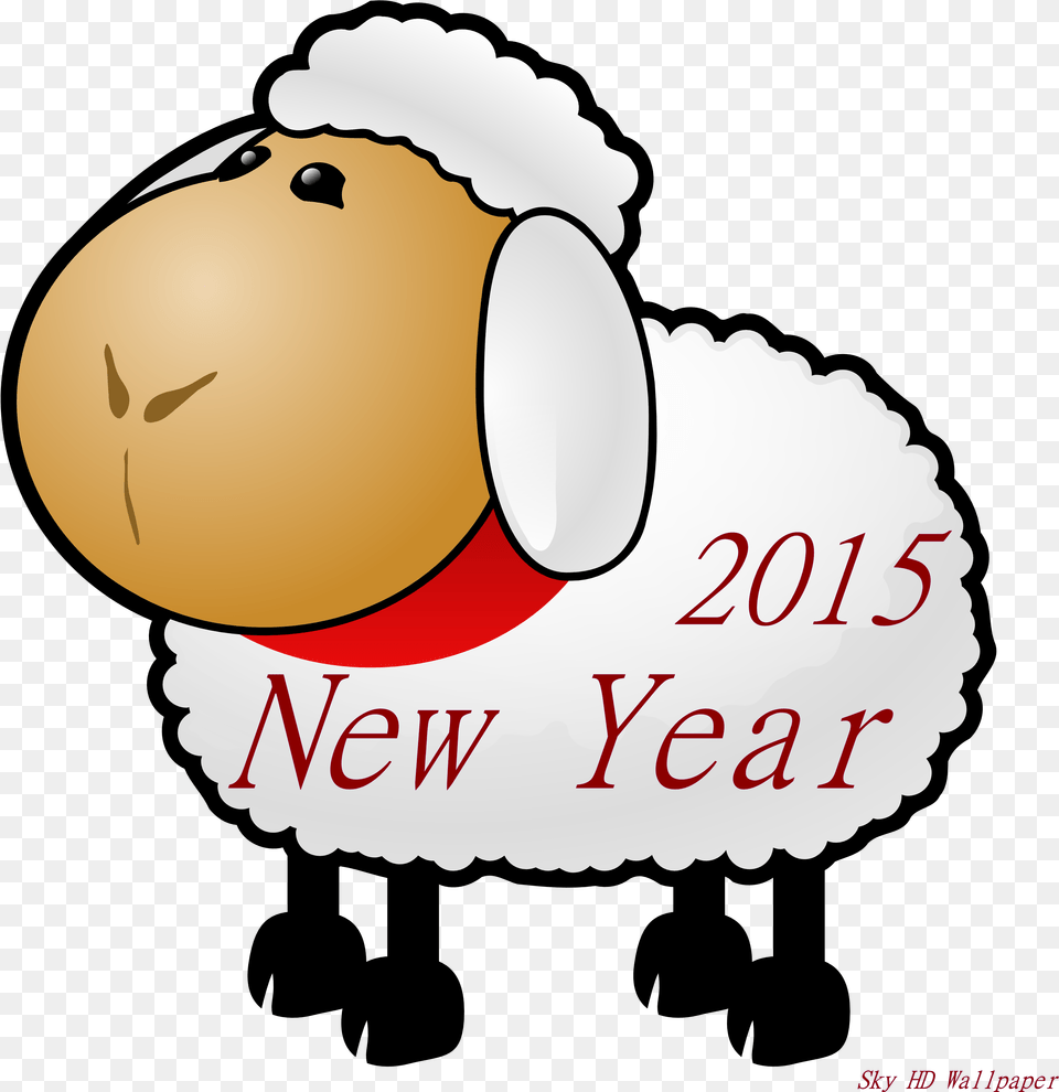 Lunar New Year Clipart Sheep Clip Art, Food, Produce, Fruit, Plant Free Png