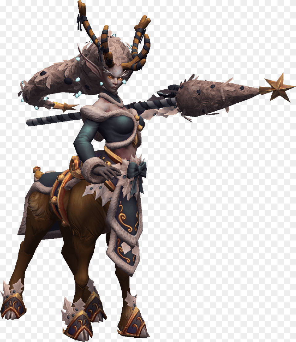 Lunara Winter Veil Starry Skin Working Animal, Person, Knight, Woman, Glove Free Png Download