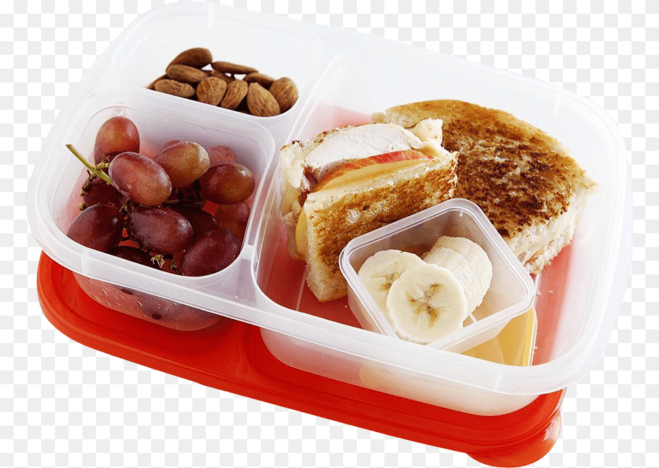 Lunch Box Image Lunch Box, Food, Meal, Bread, Fruit Free Transparent Png