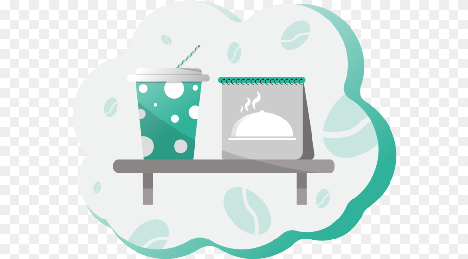 Lunch Break Illustration Adobeillustrator Vector Lunchbox Illustration, Cream, Cup, Dessert, Food Free Png
