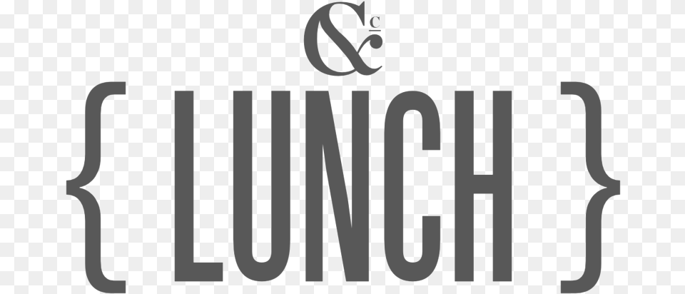 Lunch Graphic Design, Text, Alphabet, Ampersand, Symbol Free Png