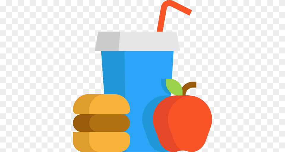 Lunch Icon, Beverage, Juice, Smoothie, Milk Free Png