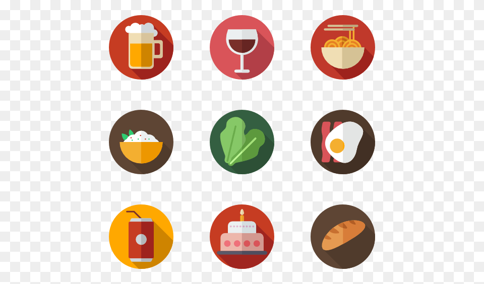 Lunch Icons, Food, Meal, Produce Free Png Download