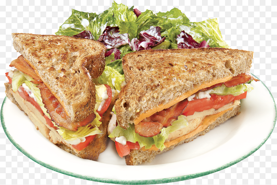 Lunch Menu Gt Club Sandwich Cora Style Chicken Club Sandwich, Food, Meal, Bread Free Png Download