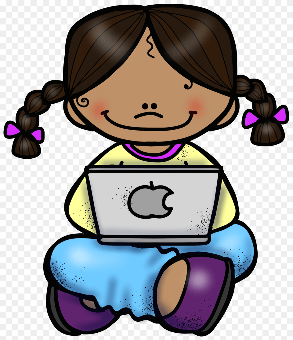 Lunch Recess Clip Art, Reading, Computer, Electronics, Person Free Png