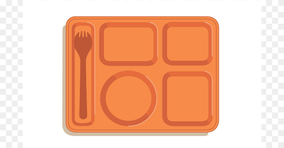 Lunch Tray Belgian Waffle, Cutlery, Food, Fork, Meal Free Png Download