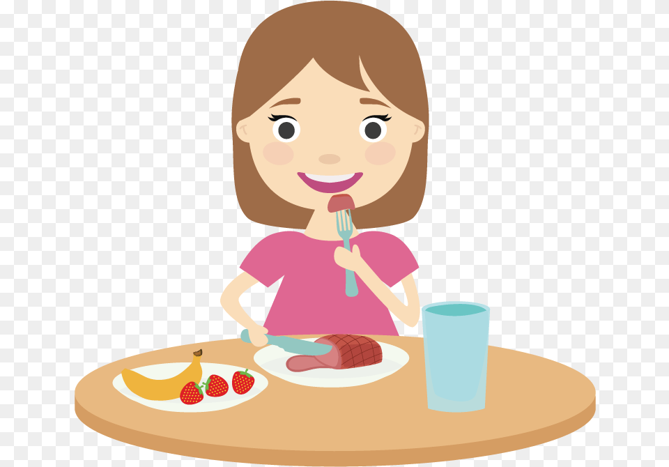 Lunch Vector Eating Healthy Foods Clipart, Cutlery, Meal, Food, Fork Png