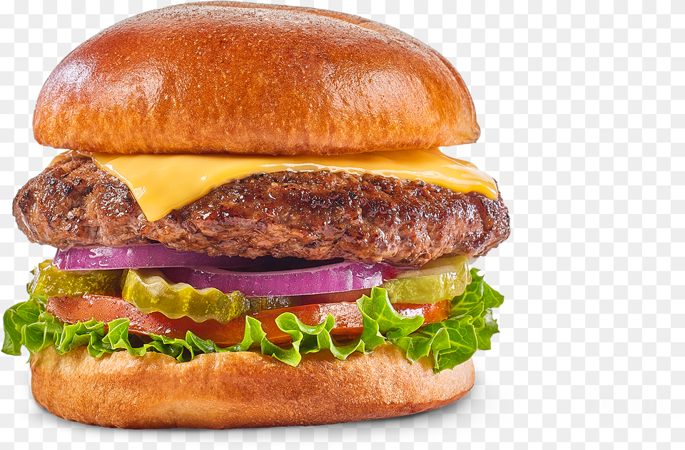 Lunchmenu Burger With Fries, Food Png