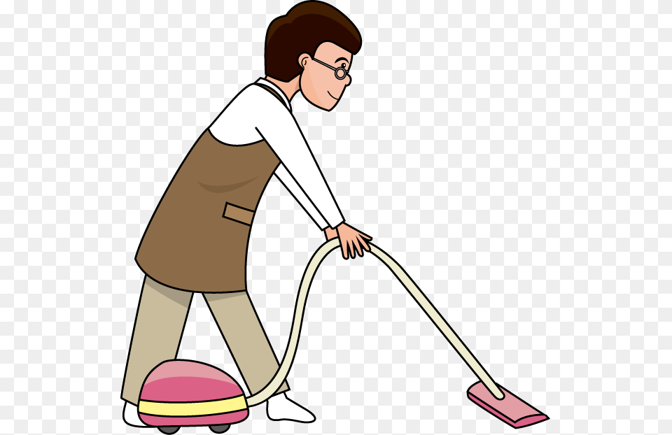 Lunchroom Helper Clip Art, Cleaning, Person, Adult, Female Png Image