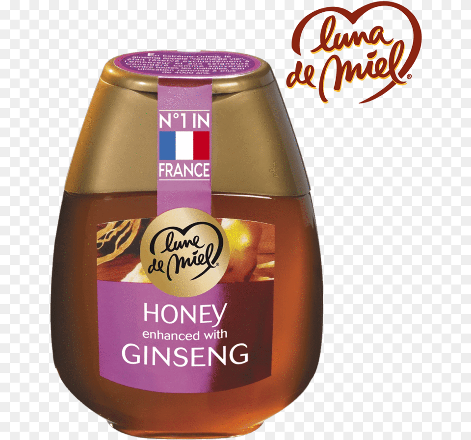 Lune De Miel Honey Amp Ginseng 250gquotclassquotlazyloadquot Lune De Miel, Food, Bottle, Cosmetics, Perfume Free Png