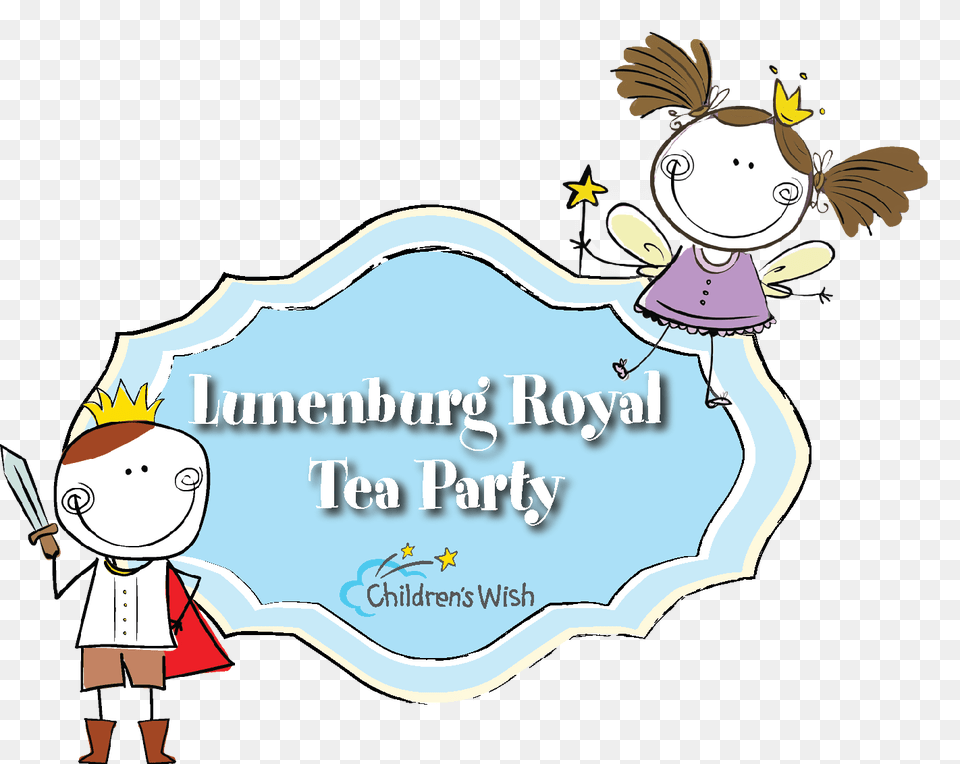 Lunenburg Royal Tea Party Childrens Wish, Book, Publication, Comics, Face Free Png