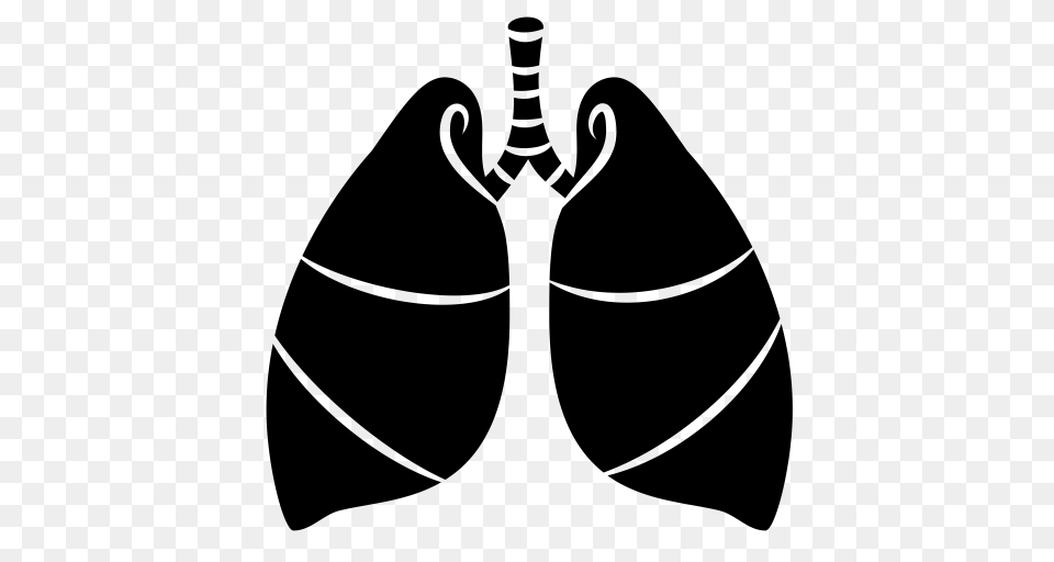 Lung Cancer Cancer Sign Icon With And Vector Format For, Gray Png Image